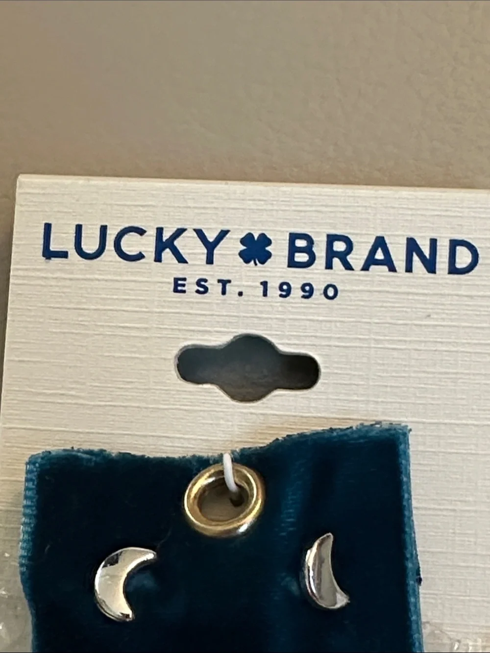 Lucky Brand Gold and Silver Mixed Metal Earring Set - Picture 2 of 7